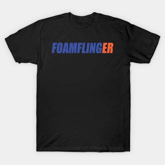 Foam Flinger T-Shirt by jw608